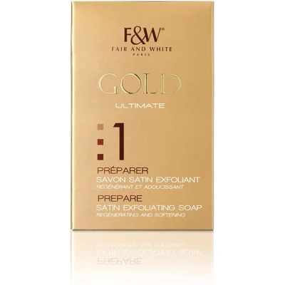 Afbeelding van Fair And White Gold Ultimate Prepare Exfoiliating Argan soap 200 gr