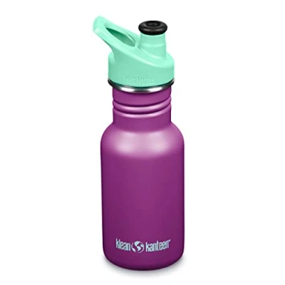 Afbeelding van Klean Kanteen Drinkfles Kid Classic Narrow Sportdop 355 ml (12 oz) Grape