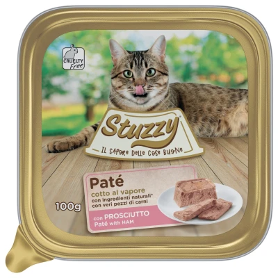 Afbeelding van Mister Stuzzy Cat Paté 100 g Kattenvoer Ham