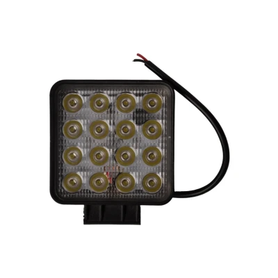 Afbeelding van Aanhangwagendirect Werklamp 12 36V 16x3W LEDS incl. montageset