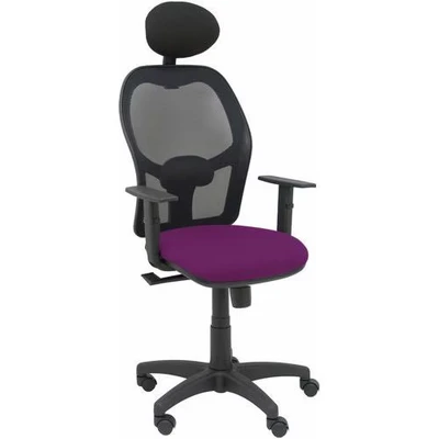 Afbeelding van Bureaustoel met hoofdsteun P&amp;C B10CRNC Paars