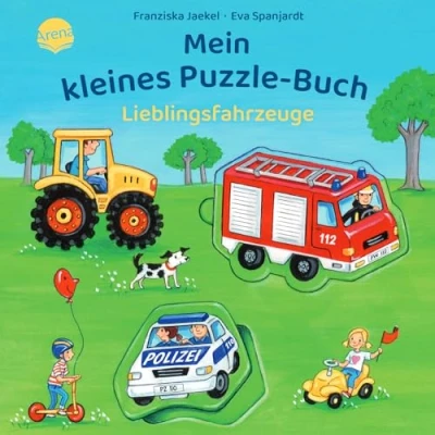 Afbeelding van Mein kleines Puzzle Buch. Lieblingsfahrzeuge: Pappbilderbuch mit drei großen Puzzleteilen
