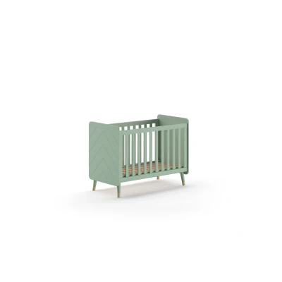 Afbeelding van Jaxx Ledikant Billy 60x120 Olive Green