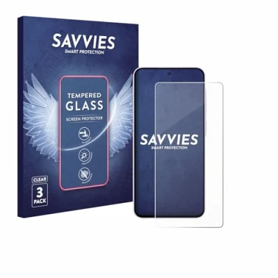Afbeelding van Savvies Glas Screenprotector voor Samsung Galaxy A56 Gehard Beschermglas 9H (3 Stuks)