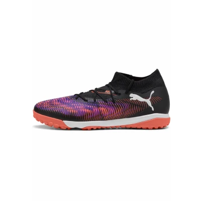 Afbeelding van Puma Future 8 Match TT Voetbalschoenen voor kunstgras Black whiteglowing red, Dames, Maat: 37.5, white glowing red Kunststof/ textiel