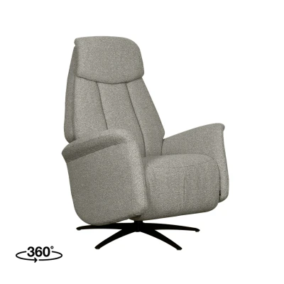 Afbeelding van LABEL51 Oslo Fauteuil Grijs Boucle