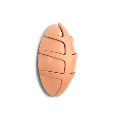 Afbeelding van Spinder Design BUG Wandkapstok Clay Terra