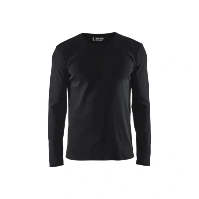 Afbeelding van Blaklader T shirt lange mouw 3314 1032 Zwart