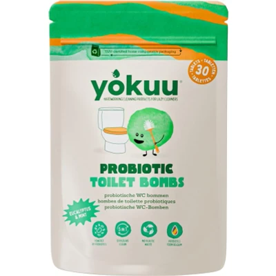 Afbeelding van Yokuu Toilet Bomb WC tabletten 3 in 1 30 stuks