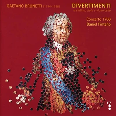 Afbeelding van Concerto 1700 Gaetano Brunetti: Divertimenti A Violon, Viola E Violoncello (CD)