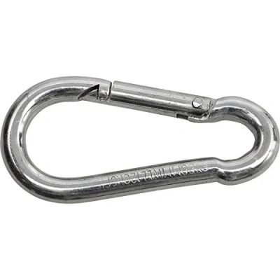 Afbeelding van SWG 680 154 860 75 Brandweerkarabijnhaak staal galvanisch verzinkt (l x b) 60 mm 6