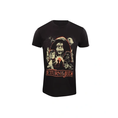 Afbeelding van Henry Tiger STAR WARS Montage Tshirt print, Heren, Maat: Small, Black