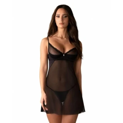 Afbeelding van Nachtkleding en string Obsessive S/M, merk: EAN: 5901688261736