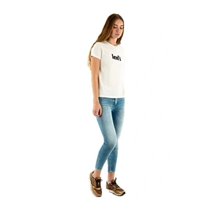 Afbeelding van Levi&#039;s THE Perfect TEE Tshirt print, Dames, Maat: XXS, Swizzle