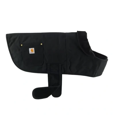 Afbeelding van Carhartt Heren stevige eend geïsoleerde hond klusjas, zwart, S