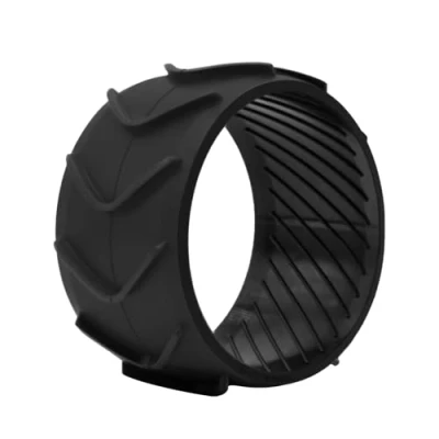 Afbeelding van JAMSSOW Wielbescherming XL, compatibel met Worx Landroid voorwiel Profiel Verhoging hoes M500, M700, S300, M1000, M500 Plus, M700 L800, L1000, accessoires, profielverhoging en