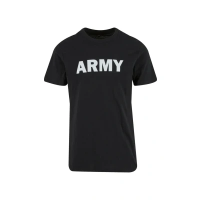Afbeelding van Brandit T shirt Army zwart L Katoen Basics