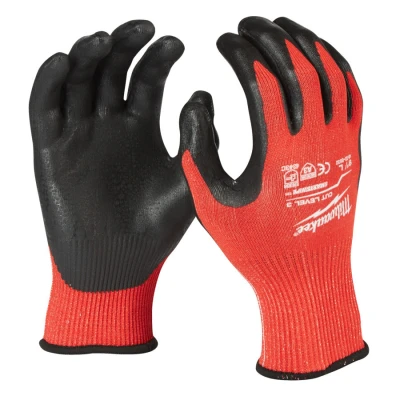 Afbeelding van Milwaukee Gedipte Werkhandschoenen Snijklasse 3/C Mt. 10/XL (1 Paar)
