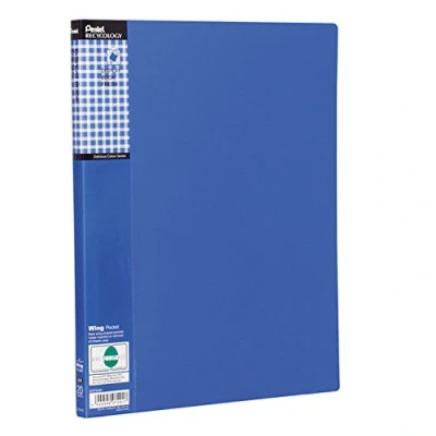 Afbeelding van Pentel Display Boek Vers, 20 Zakken, Blauw, 1 A4 map, DCF542C