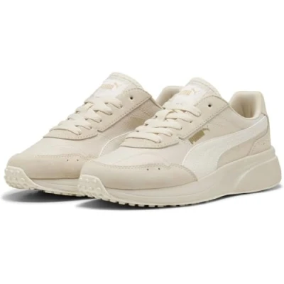 Afbeelding van Puma R78 Glance sneakers ecru/goud