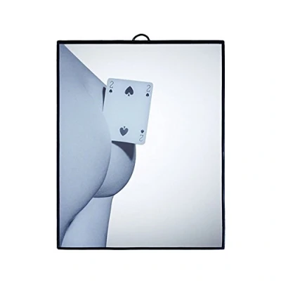 Afbeelding van Seletti Toiletpaper spiegel small Two of Spades