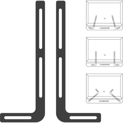 Afbeelding van VCM Universele Soundbar Houder Sounbar SB300