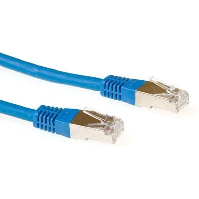Afbeelding van ACT IB5301 LSZH SFTP CAT6A Patchkabel Blauw 1 meter