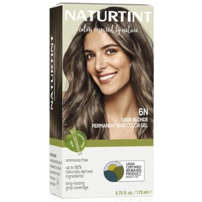 Afbeelding van 15% korting Naturtint Permanente Haarkleuring 6N Donker Blond 170ml
