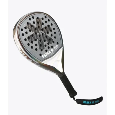 Afbeelding van Osaka Padel Pro Tour LTD Power Soft Racket Metallic Black Zwart