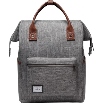 Afbeelding van Waterafstotende laptoprugzak voor 15.6 inch laptop met diefstalbeveiliging USB oplaadmogelijkheid dagrugzak werk, universiteit, reizen