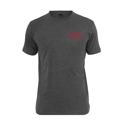 Afbeelding van Mister Tee CASH ONLY Tshirt print, Heren, Maat: Medium, Charcoal