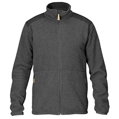Afbeelding van Sten Fleece Vest Heren Dark Grey 900 L Grijs