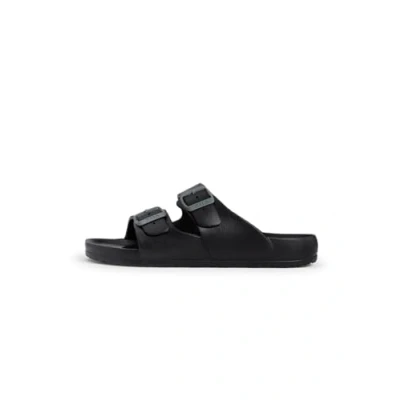 Afbeelding van Fila Muiltjes, Heren, Maat: 40, Black Kunststof