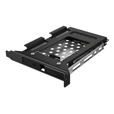 Afbeelding van Icy Box IB 2207StS wissellijst voor 2,5&quot; (6,35 cm) SATA HDD/SSD geschikt een PCI uitbreidingssleuf met III en EasySwap zwart