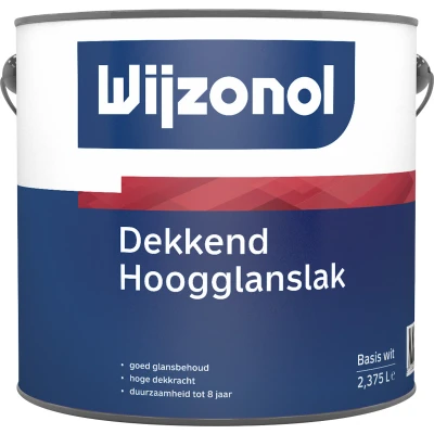 Afbeelding van Wijzonol Dekkend Hoogglanslak 2,5 liter Houtverf