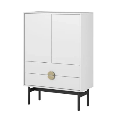Afbeelding van Selsey Stoon Hoge ladekast 85 cm wit