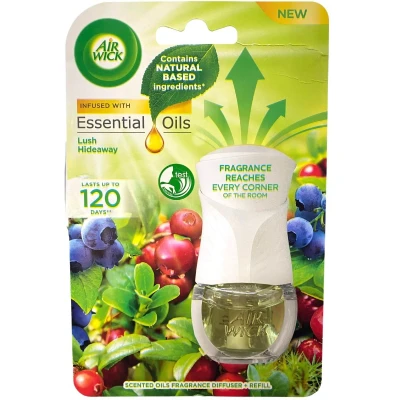 Afbeelding van 6x Airwick Starterset Elektrische diffuser + 19ml navulling Lush Hideaway
