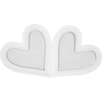 Afbeelding van Creativ Company Harten Lijst Karton 18x18cm, 16st.