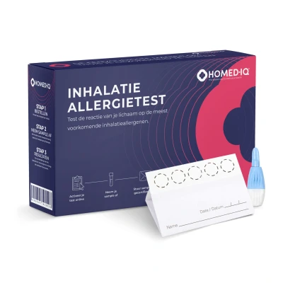 Afbeelding van Inhalatie Allergie test Lab voor thuis