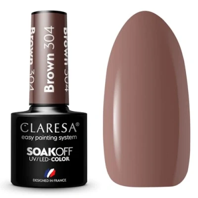 Afbeelding van CLARESA gellak BRUIN 304 5g