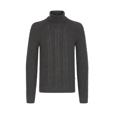Afbeelding van Blend Trui, Heren, Maat: Large, Charcoal mix