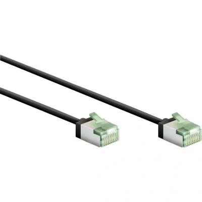 Afbeelding van U/FTP cat 8.1 2 meter Zwart Goobay