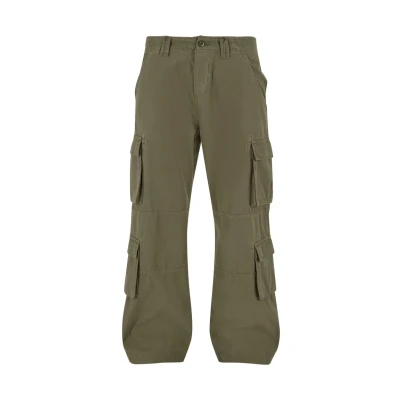 Afbeelding van Urban Classics Double Cargobroek, Heren, Maat: 44, Olive