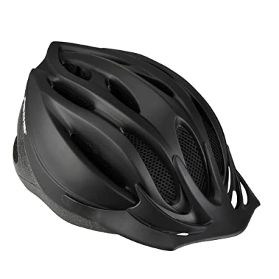 Afbeelding van FISCHER Fietshelm voor volwassenen, fietshelm, stadshelm Shadow, L/XL, 58 61cm, zwart, met verlicht binnenringsysteem