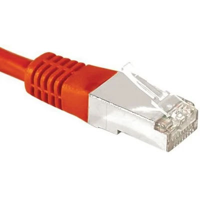 Afbeelding van Netwerkkabel DEXLAN RJ45 CAT 6A F/UTP rood 5 M