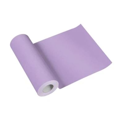 Afbeelding van PAW Airlaid Tafelloper (40 x 2400 cm) I Tafeldecoratie voor Communie, Vormsel, Bruiloft, Verjaardag, Tuinfeest, Doopsel Tafelversiering Elegant Tafellint Eenkleurig Violet