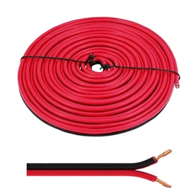 Afbeelding van 5m Luidsprekerkabels 2x 4mm² Rood Zwart Audiokabel Dooskabel