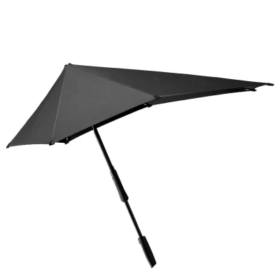 Afbeelding van Senz Large Stick Stormparaplu pure black