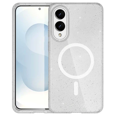 Afbeelding van Samsung Galaxy S25 Edge MagSafe Hoesje Kunststof imoshion Hardcase/Backcover Transparant Telefoonhoesje