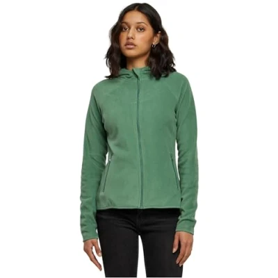 Afbeelding van Urban Classics ZIP Hoodie Fleecejas, Dames, Maat: XXL, Salvia